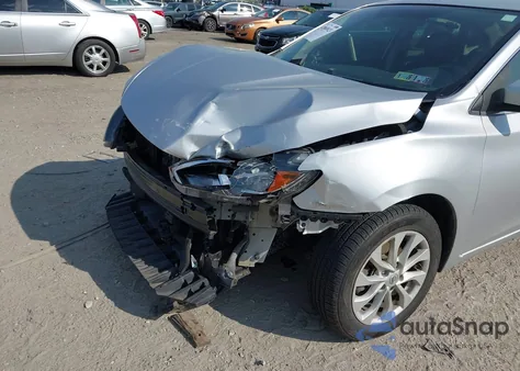 2018 Nissan Sentra Sv z USA, uszkodzony, nr VIN 3N1AB7AP7JL663186